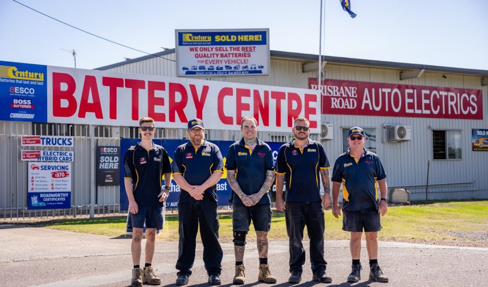 The Brisbane Road Auto Electrics Gympie team