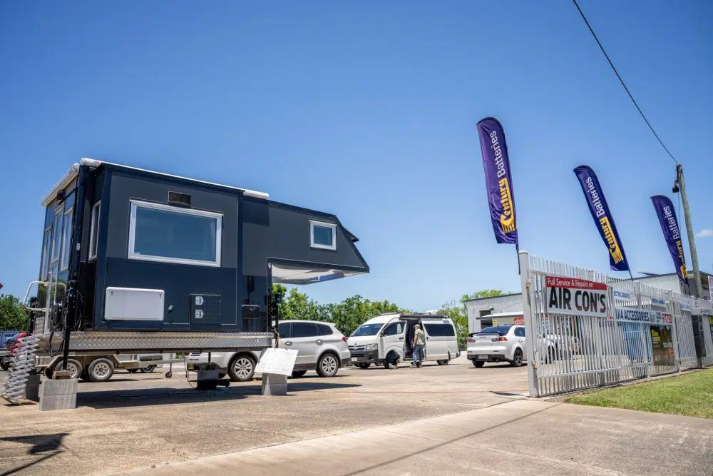 Inside the Brisbane Road Auto Electrics workshop in Gympie