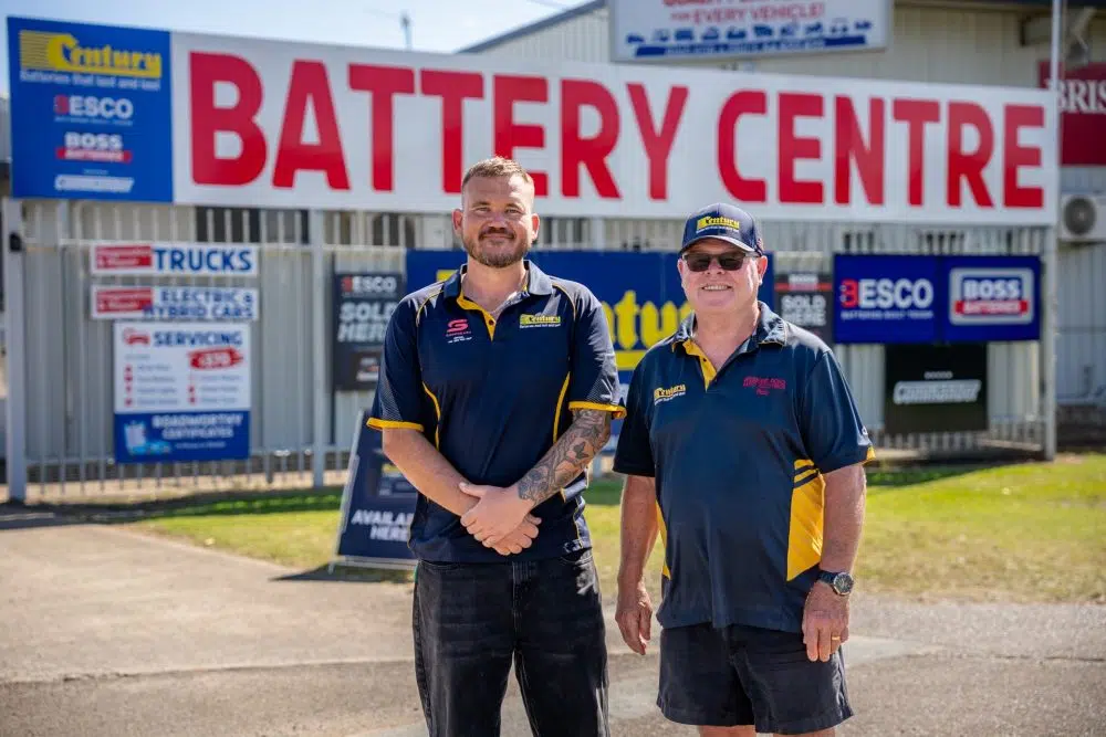 Robert Noble and Josh Albrecht, owners of Brisbane Road Auto Electrics Gympie